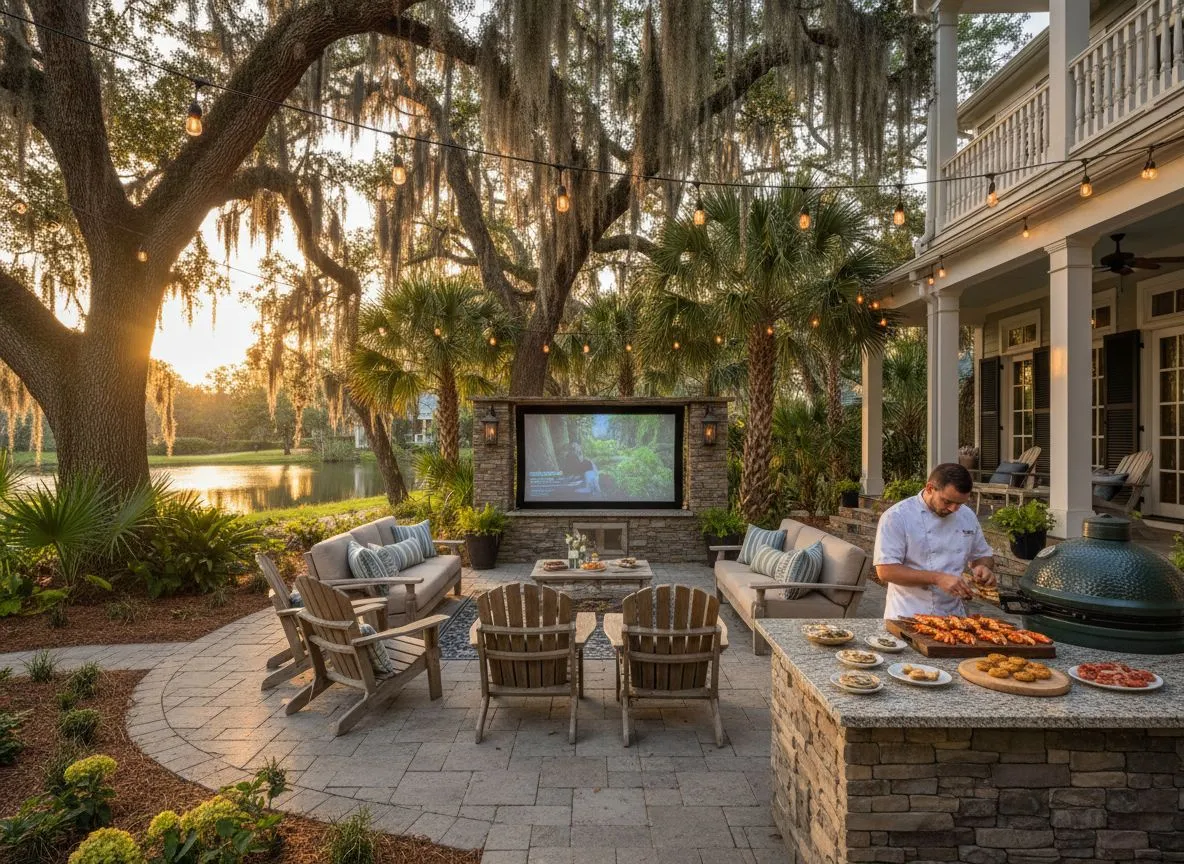 Weekend Ready: Setting Up the Ultimate Outdoor Watch Party Space on Hilton Head Island