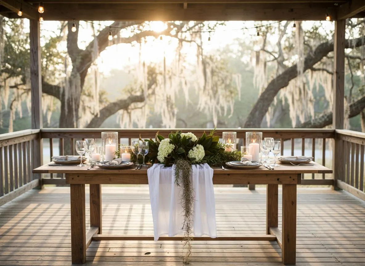 How to Set the Perfect Outdoor Table for a Lowcountry Dinner Party