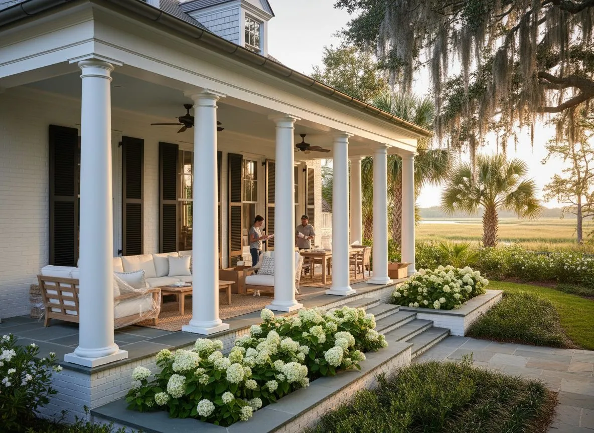 Luxury outdoor renovation Hilton Head Island