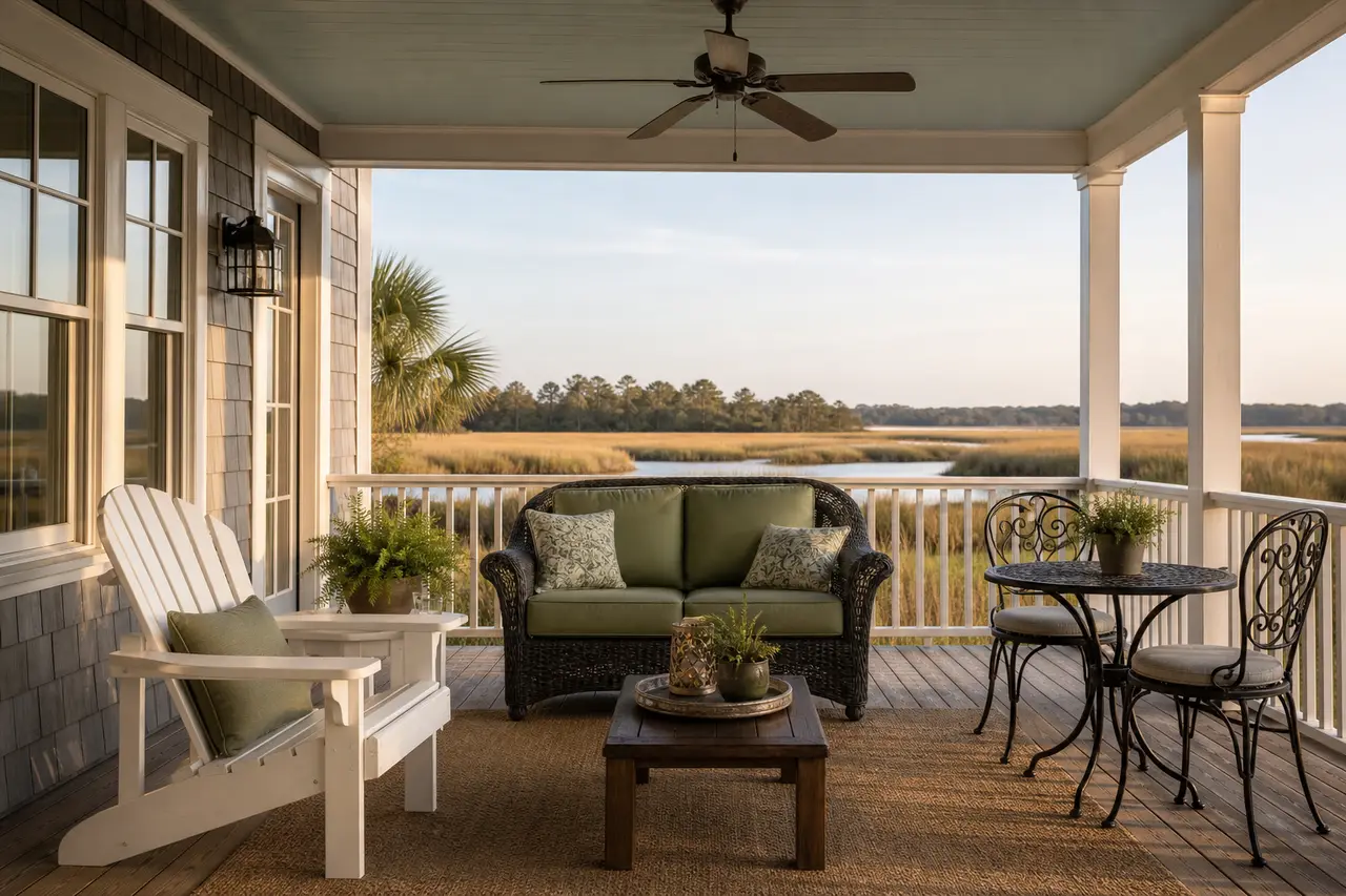 Lowcountry Outdoor Furniture: What Materials Actually Last on the South Carolina Coast